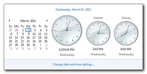 what the current time